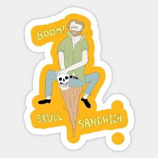 SKULL SANDWICH Sticker